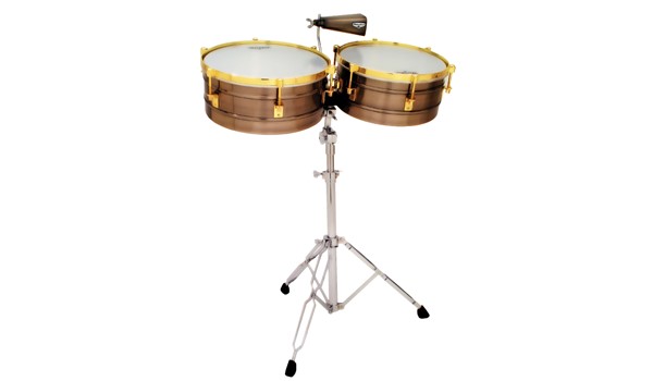 TIMBAL MATADOR BRUSHED NICK GD W/BELL 14/15