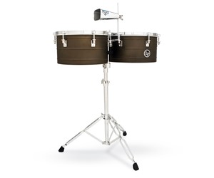 TIMBALES LP MATADOR 14/15 STEEL ANTIC CR CON CAMPANA