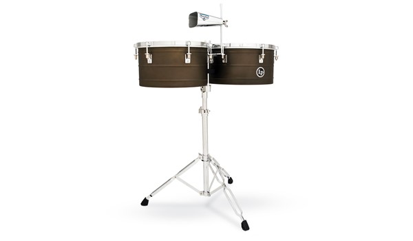 TIMBALES LP MATADOR 14/15 STEEL ANTIC CR CON CAMPANA
