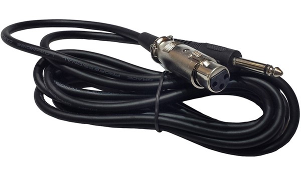 CABLE DANDRE XLR HEMBRA PLUG PRO AUDIO  DANDRE