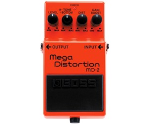 PEDAL BOSS MEGA DISTORTION NAR PARA GUITARRA  BOSS