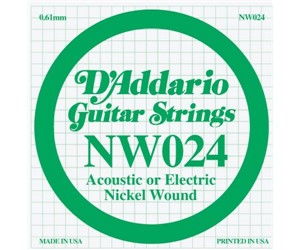 CUERDA SUELTA D'ADDARIO PARA G GUITARRA ELECTRICA  DADDARIO