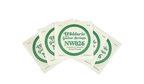 CUERDA SUELTA D'ADDARIO PARA G GUITARRA ELECTRICA  DADDARIO