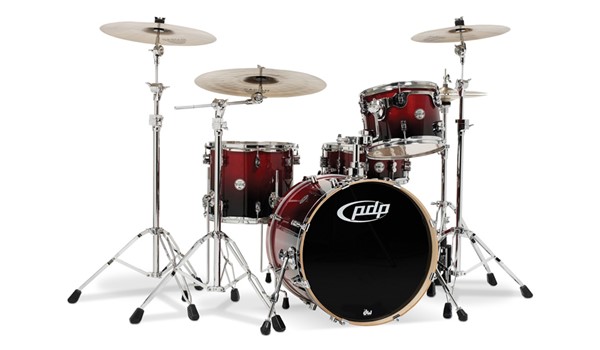 BATERIA PDP 4 PIEZAS SERIE CON ACUSTICAS  PACIFIC