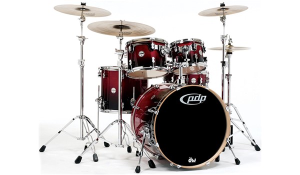 BATERIA PDP 5 PIEZAS SERIE CON ACUSTICAS  PACIFIC