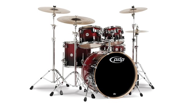 BATERIA PDP 5 PIEZAS CONCEPT SERIES CON HIERROS INCLUIDOS