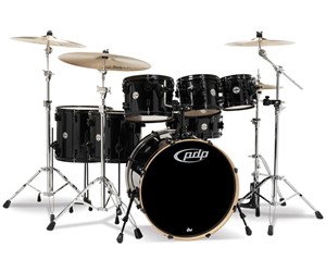 BATERIA PDP 8 PIEZAS CONCEPT SERIES CON HIERROS INCLUIDOS