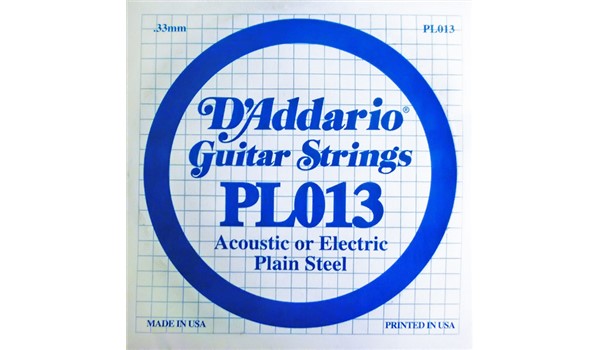 CUERDA D'ADDARIO SUELTA GUITARRA ELECTRICA  013