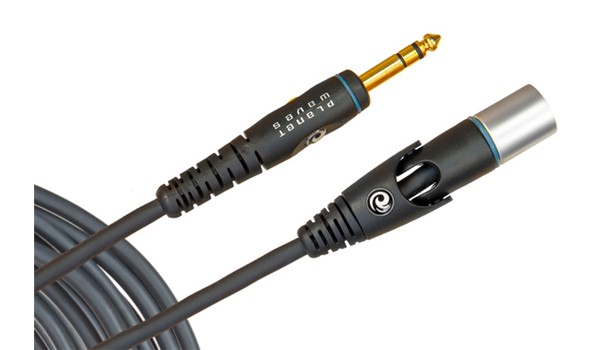 CABLE D'ADDARIO 1,5MTS CUSTOM PLUG TRS A XLF M