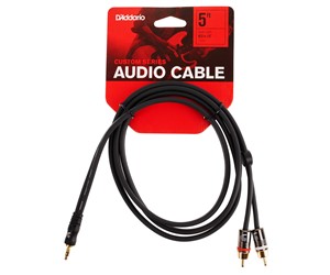 CABLE PLANET WAVES AUDIO 5IN RCA 1/8 ST