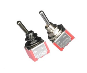 MINI SELECTOR ON/ON CROMADO GUITARRA ELECTRICA  STEWART MACDONALD