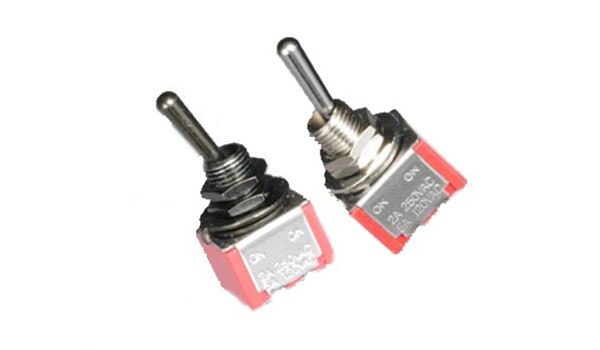 MINI SELECTOR ON/ON CROMADO GUITARRA ELECTRICA  STEWART MACDONALD