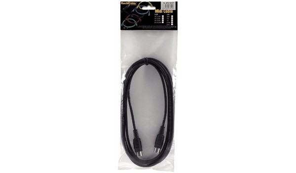 CABLE WARWICK MIDI 6 M NEGRO MIDI  WARWICK