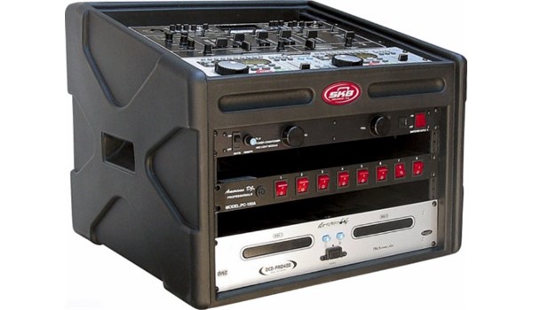 RACK SKB PARA CONSOLA DJ STATI ESTUCHES PARA PRO AUDIO  SKB