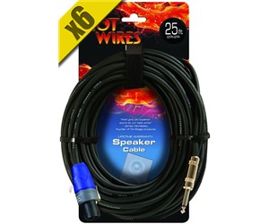 CABLE (PACK) ONSTAGE  CORNET 8 PRO AUDIO  ON STAGE