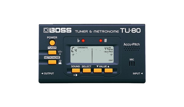 AFINADOR METRONOMO BOSS NEGRO   BOSS