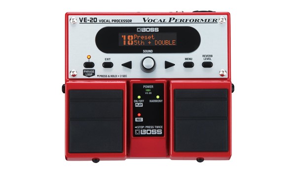 PEDAL PROCESADOR VOCAL BOSS EFECTOS  BOSS