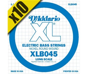 CUERDA (CAJA) SUELTA D'ADDARIO BAJO POR CAJA  DADDARIO