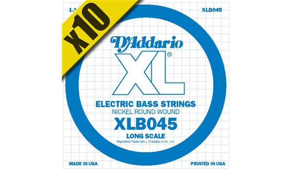 CUERDA (CAJA) SUELTA D'ADDARIO BAJO POR CAJA  DADDARIO